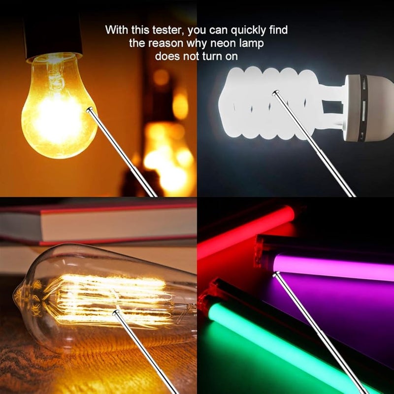 Portable Neon Light Tester Voltage Detector For T4 T5 Tubes Handheld Leak Detector - Image 4